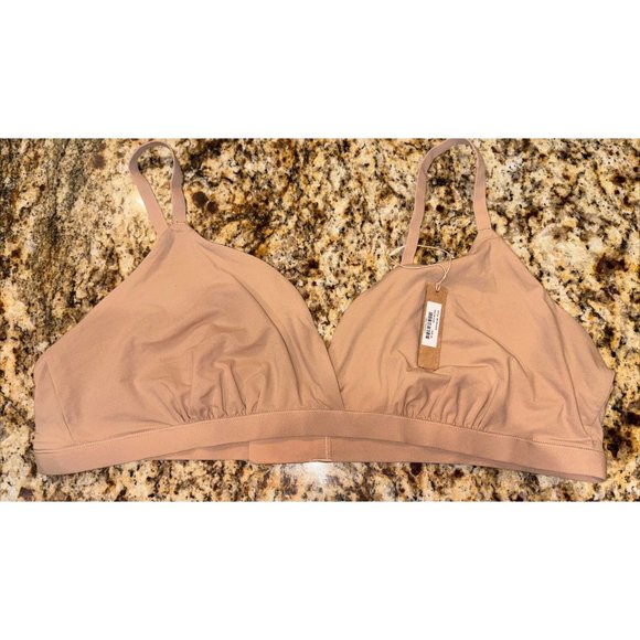 SKIMS Other - NWT-SKIMS Fits Everybody Crossover Bralette/Color Clay/ Size 4XL/BR-TRI-0235